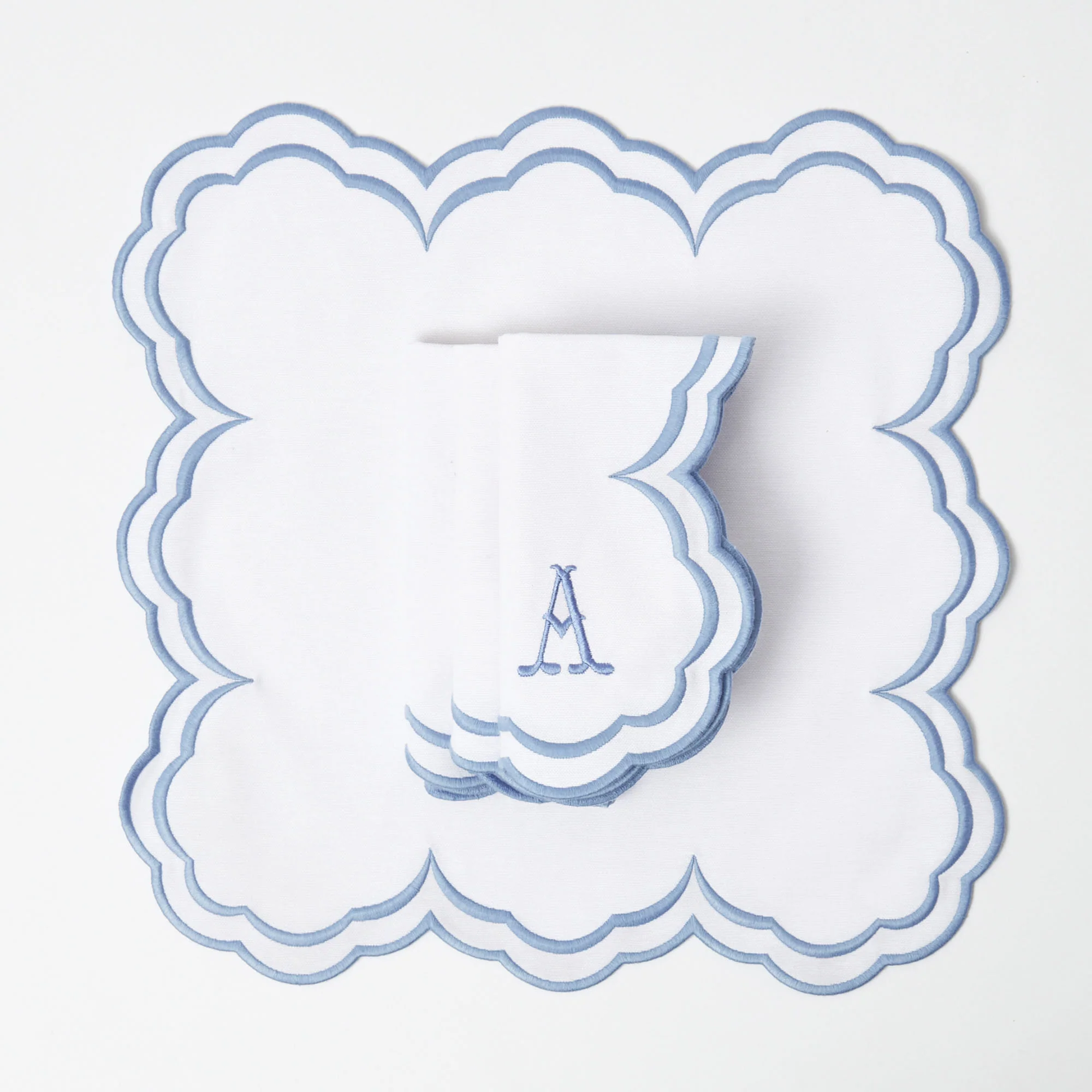 Serena White Napkins (Set of 4) - Image 11