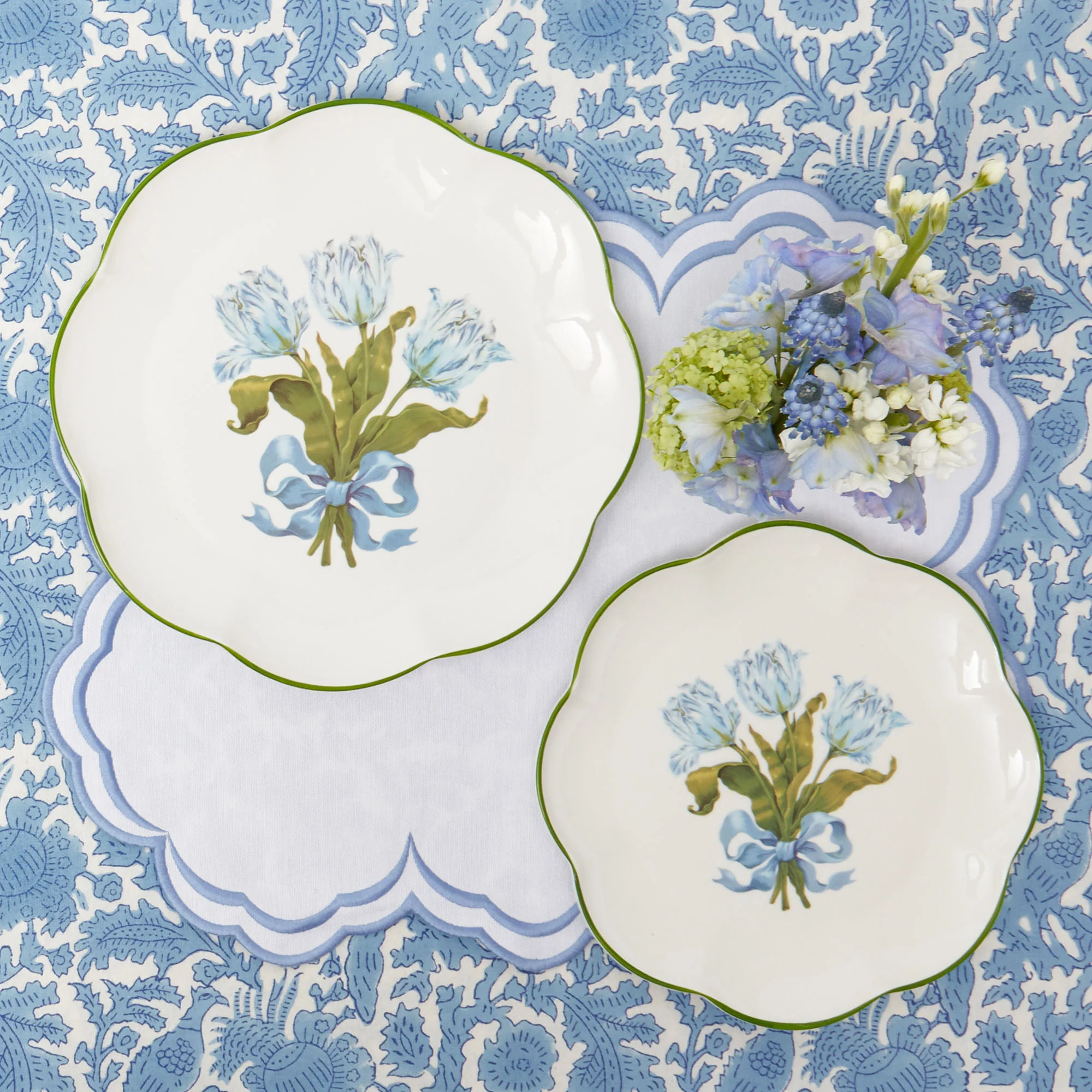 Serena White Placemats (Set of 4) - Image 4