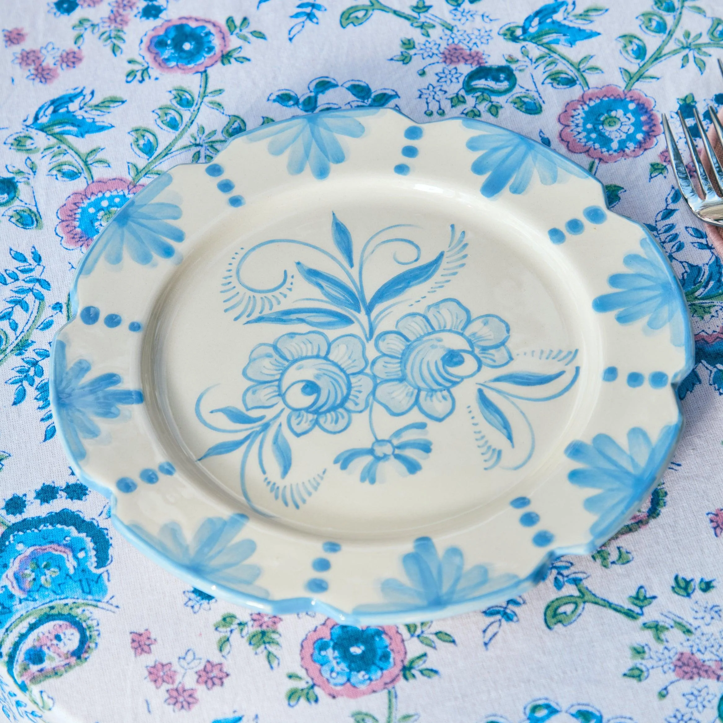 Seville Blue Gardênia Starter Plate - Image 8