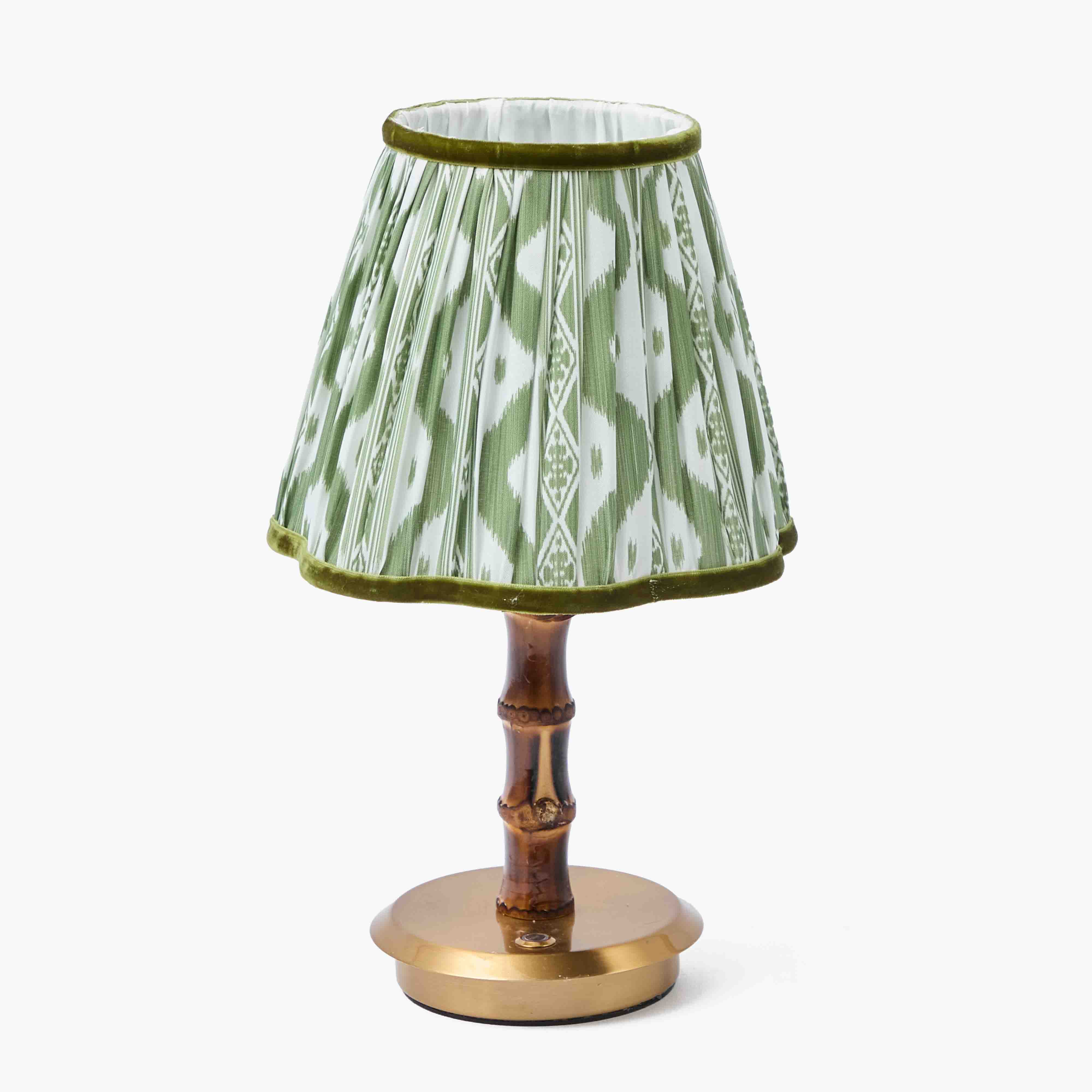 Olive Ikat Lampshade (18cm) - Image 20