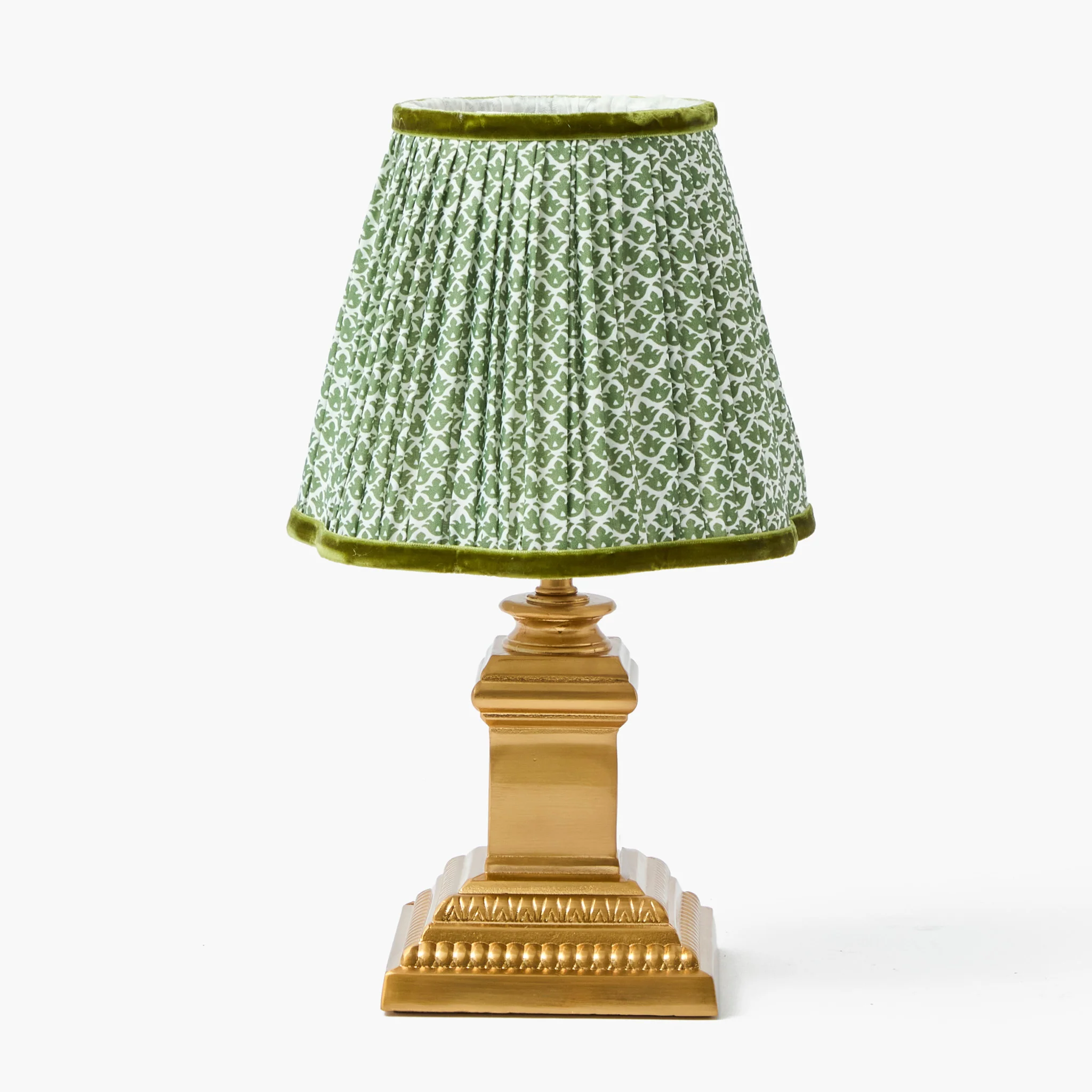 Olive Lotus Lampshade (18cm) - Image 18