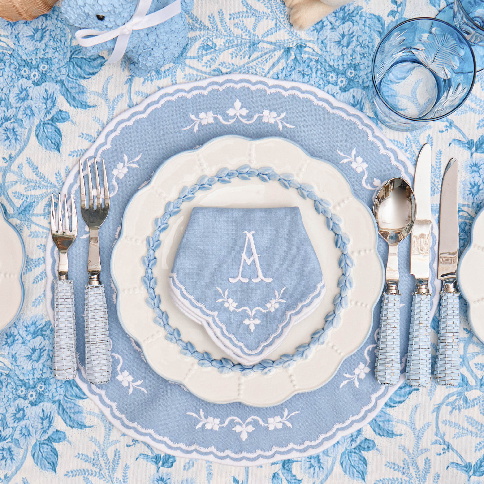 Sienna Blue Placemats (Set of 4) - Image 6