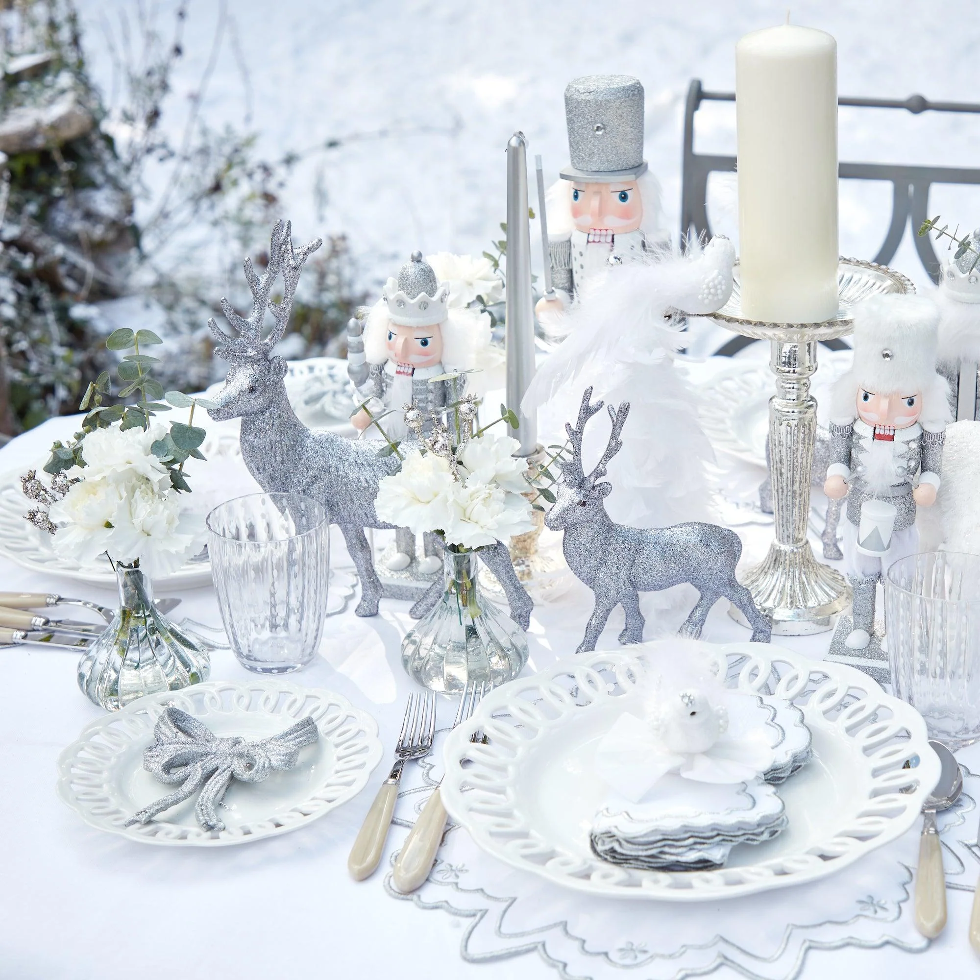 Silver Candles (Set of 8) - Image 3