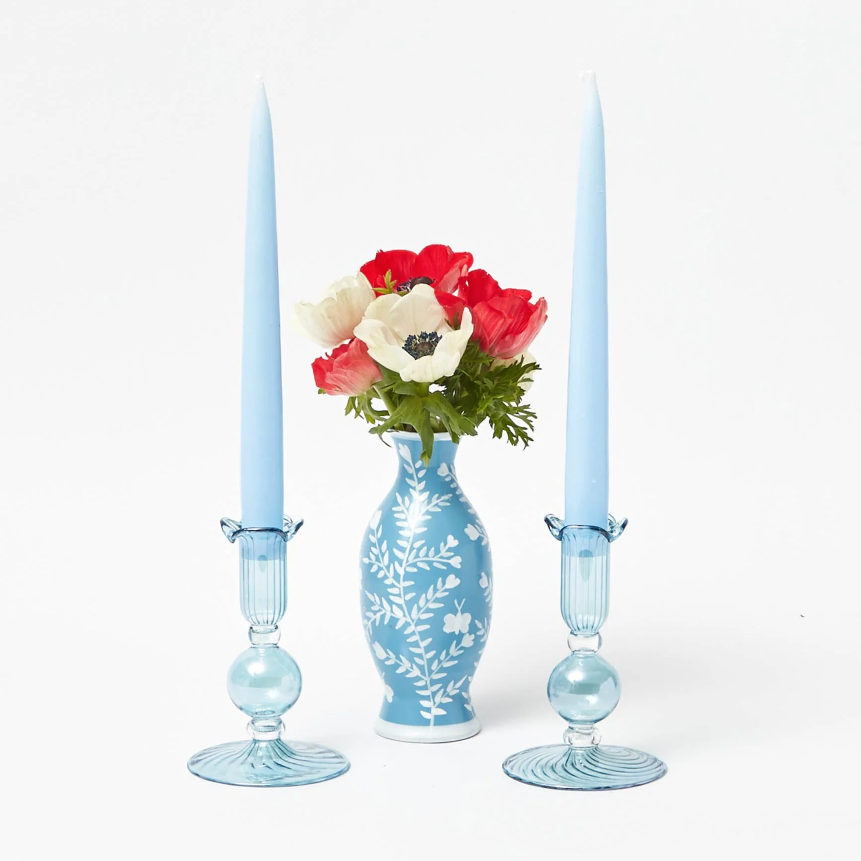 Blue Small Eden Candle Holders (Pair) - Image 29