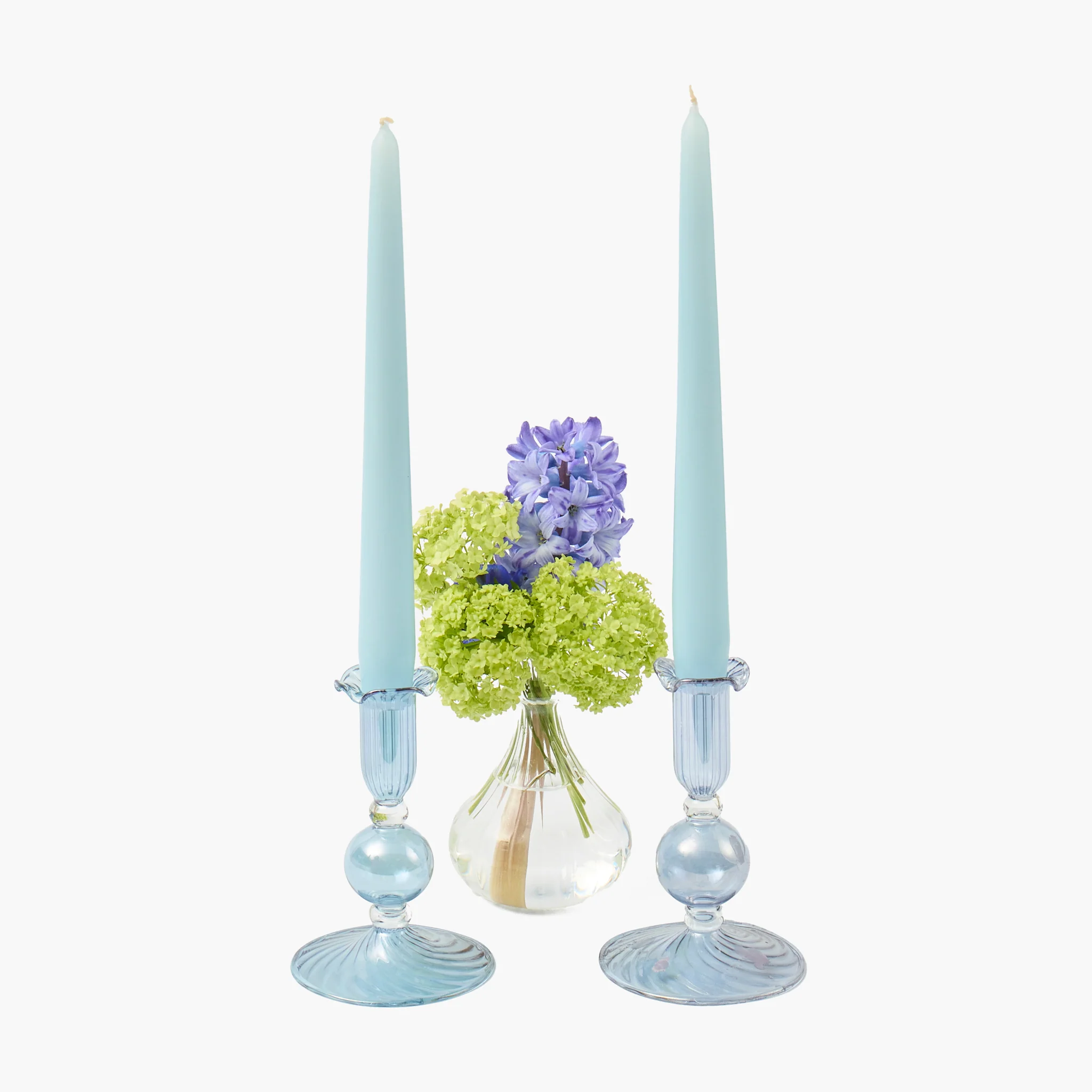 Blue Small Eden Candle Holders (Pair) - Image 7