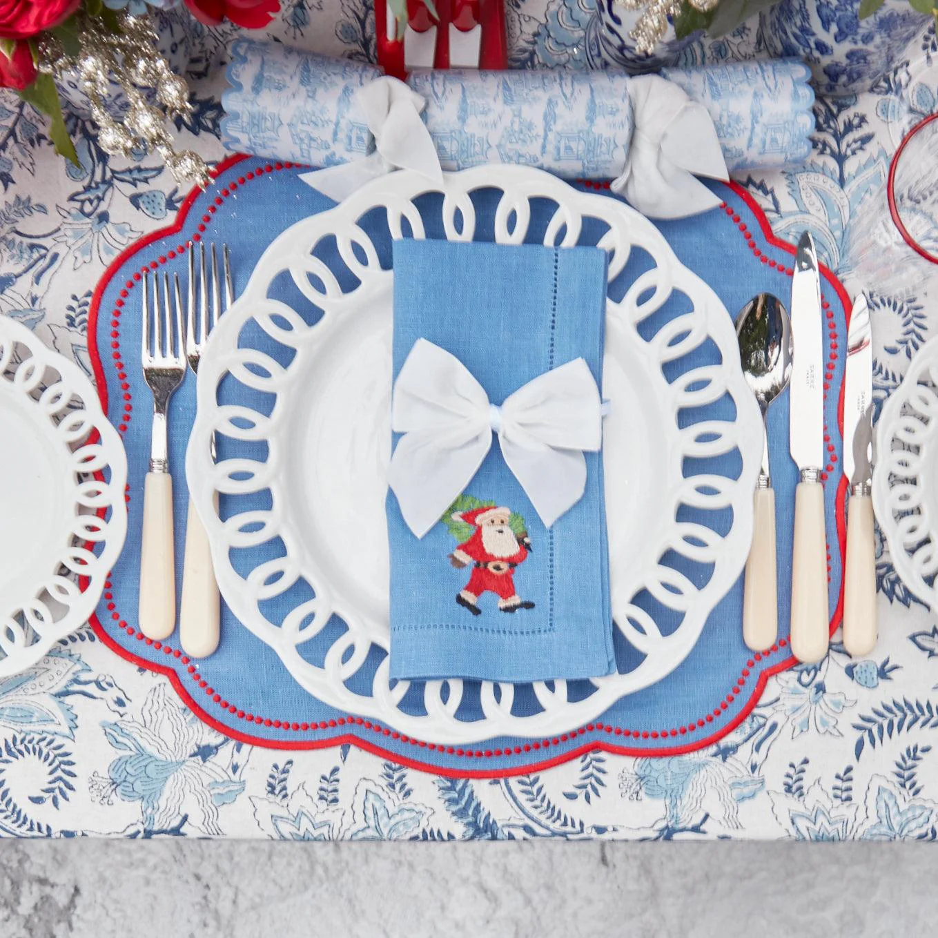 Snow White Velvet Napkin Bows (Set of 4) - Image 24