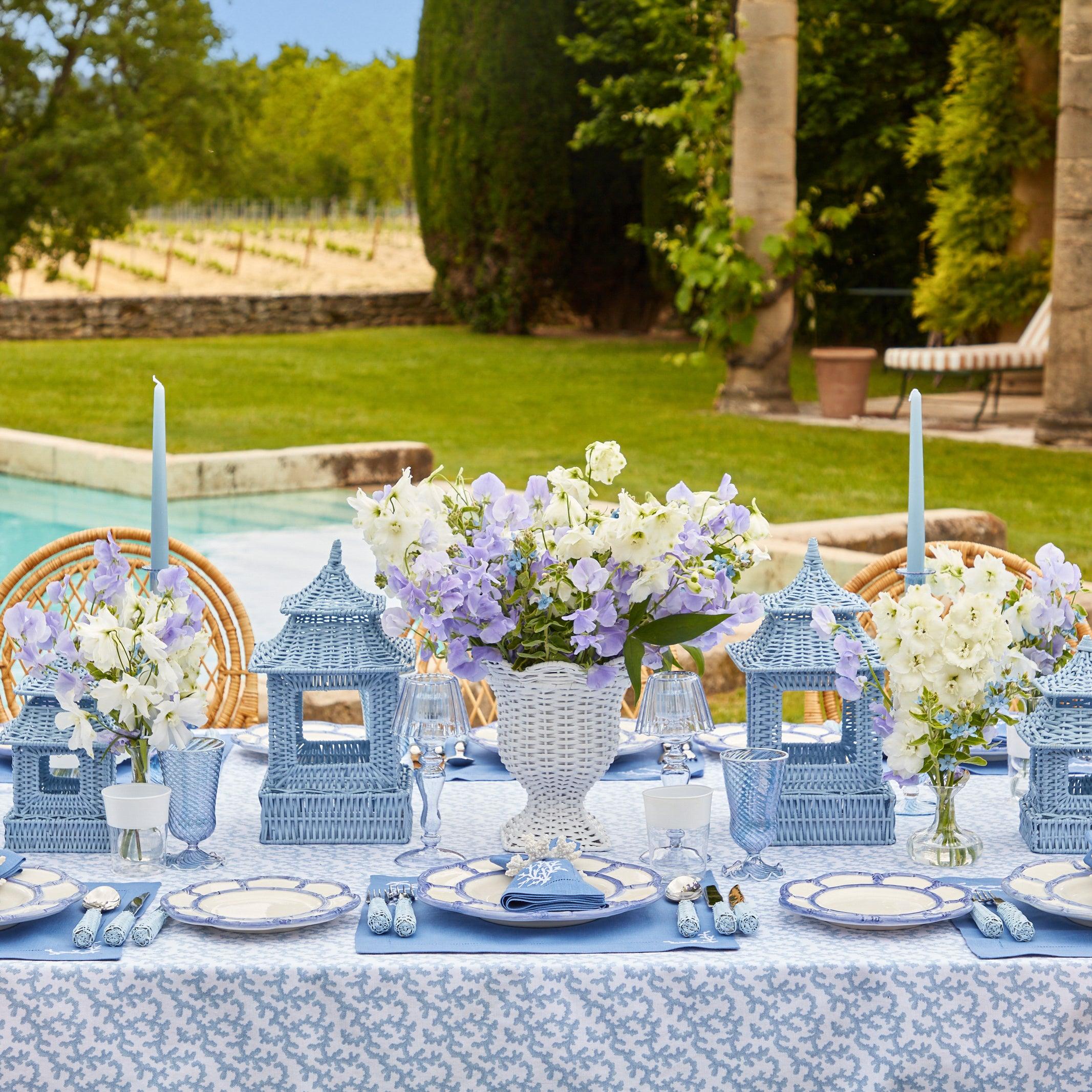 Soft Blue Candles (Set of 8) - Image 22