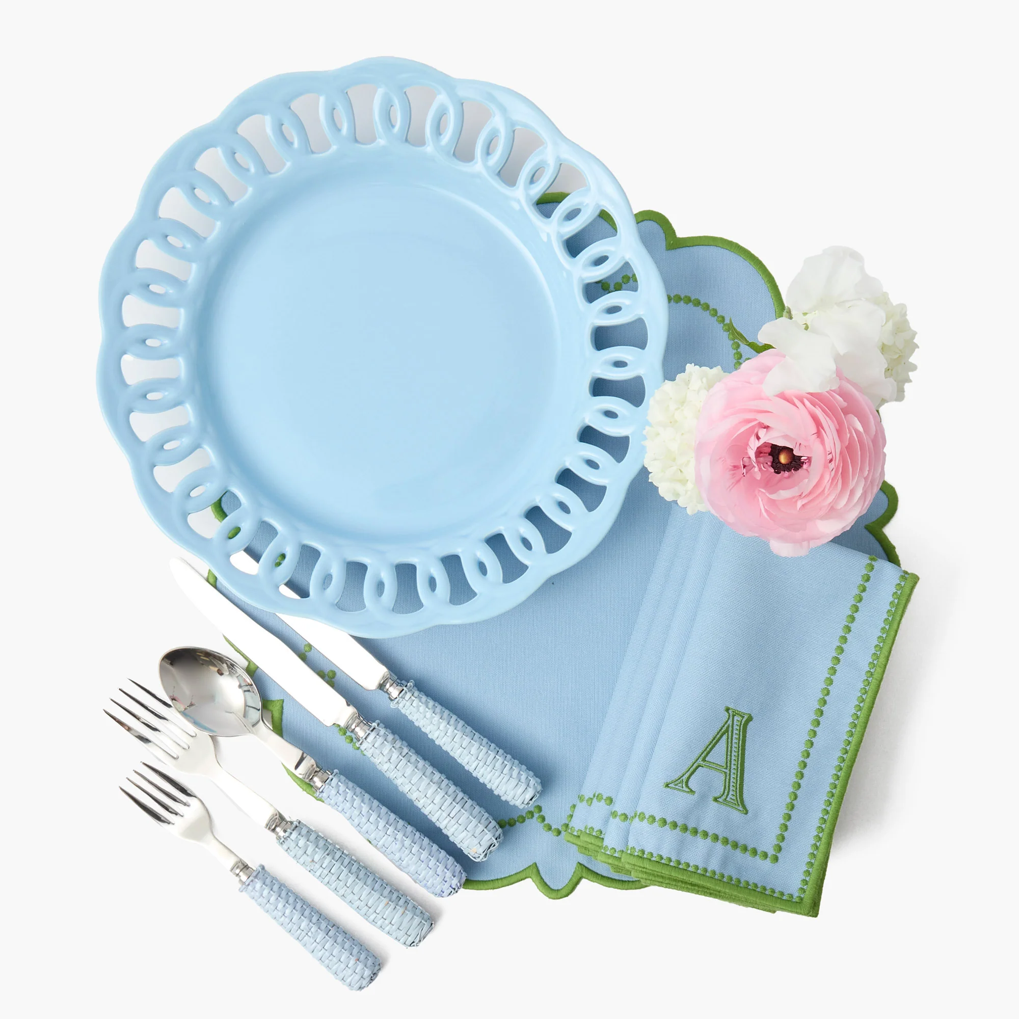 Blue Rattan Cutlery (5 Piece) - Image 16