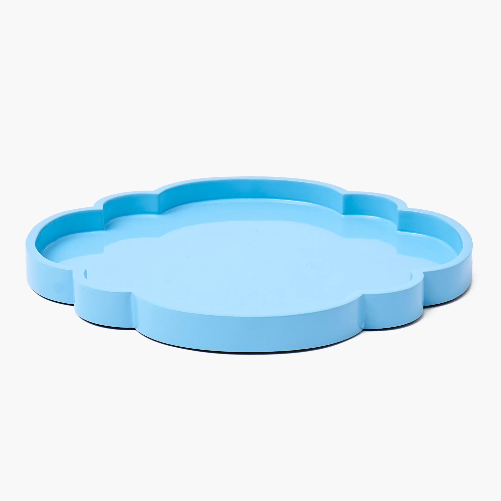 Blue Lacquer Cloud Tray - Image 4