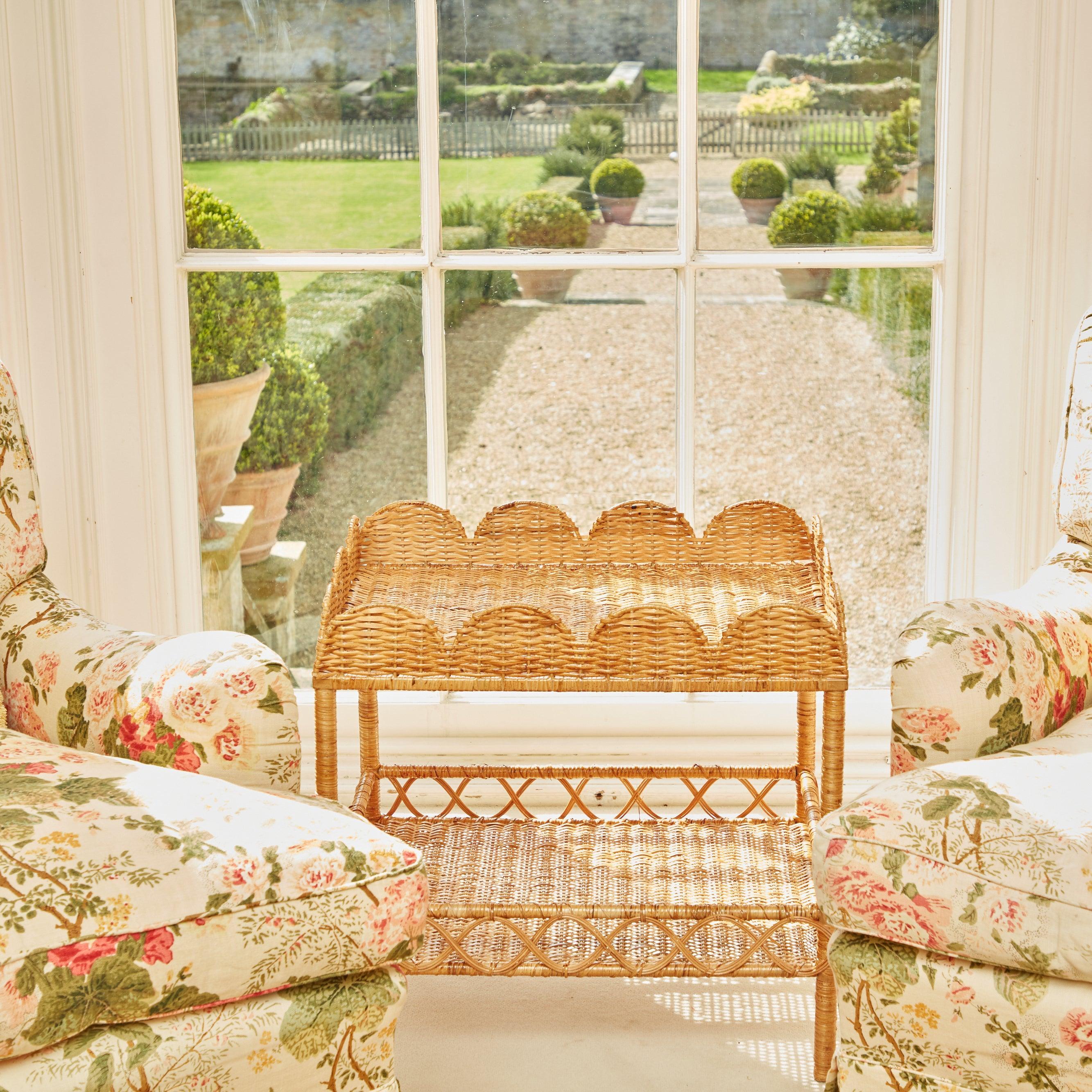 Sophia Rattan Side Table - Image 10