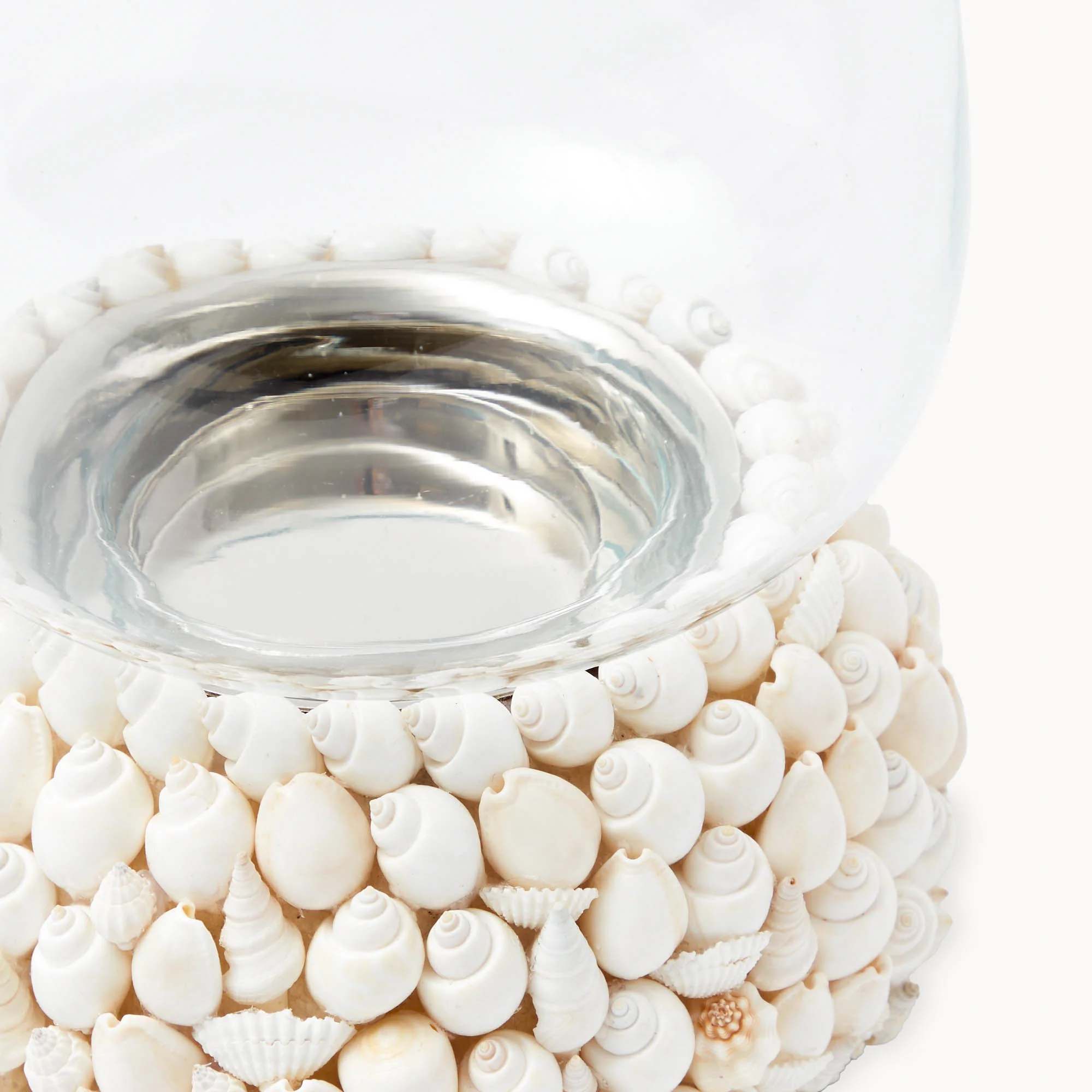 Sophia Shell Hurricane Lantern - Image 3
