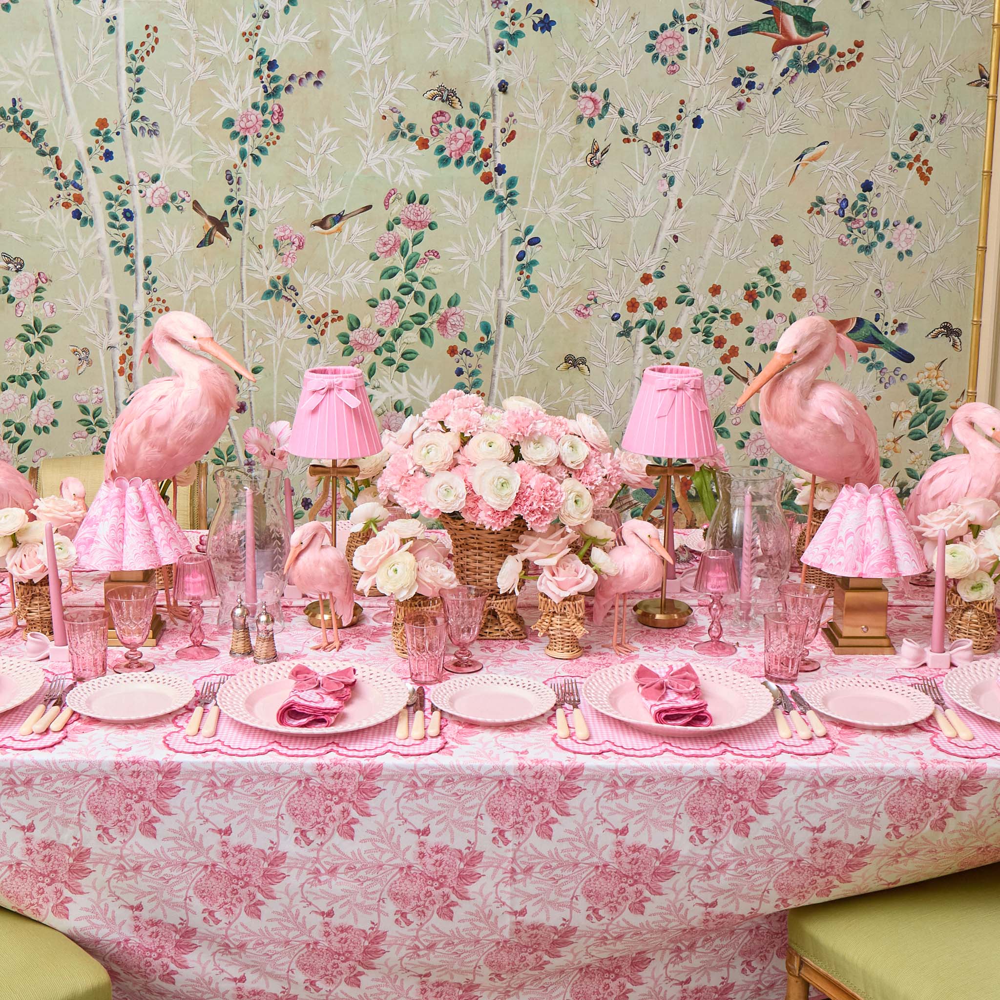 Pink Estella Marbled Lampshade (22cm) - Image 3