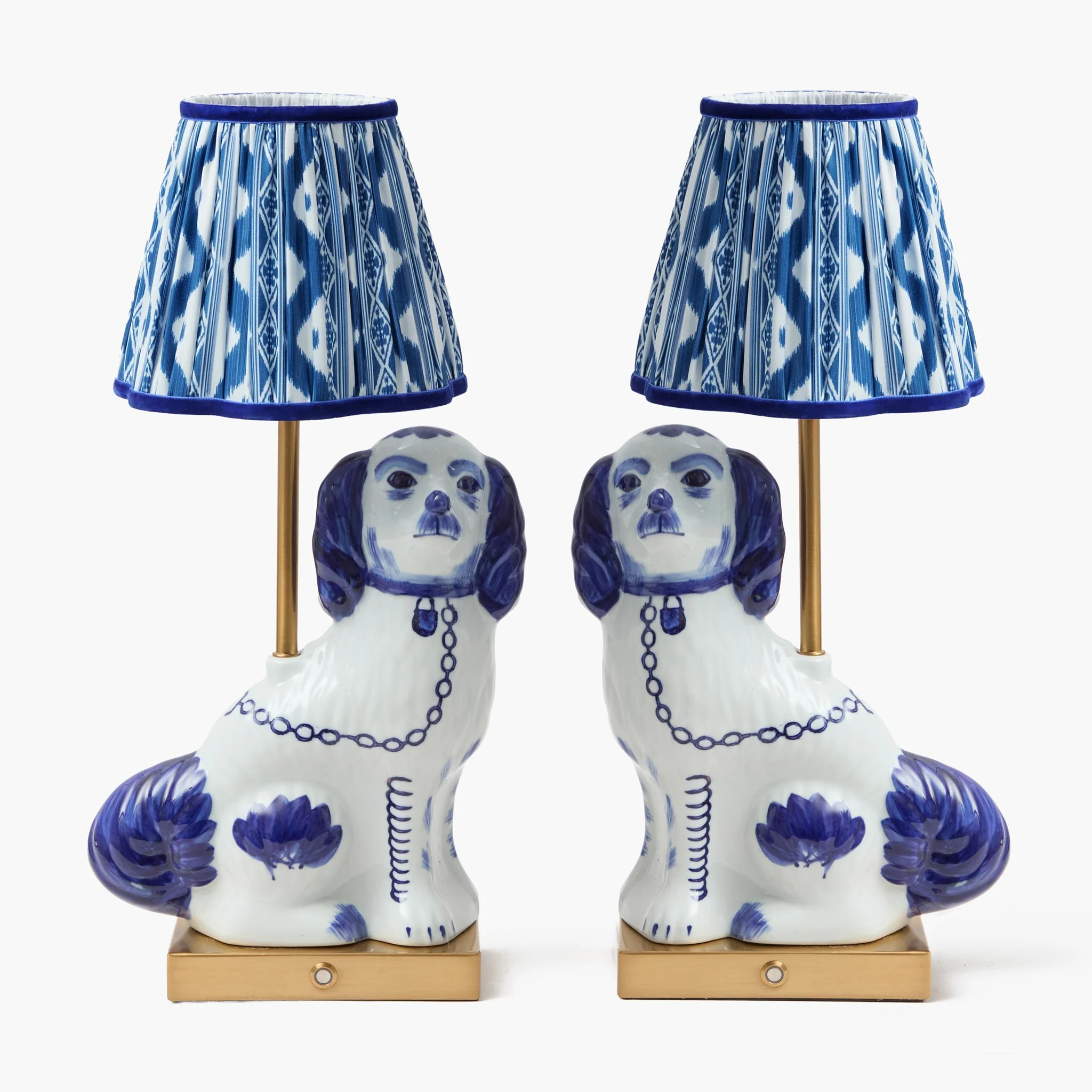 Pair of Staffordshire Dog Rechargeable Lamps - Image 5
