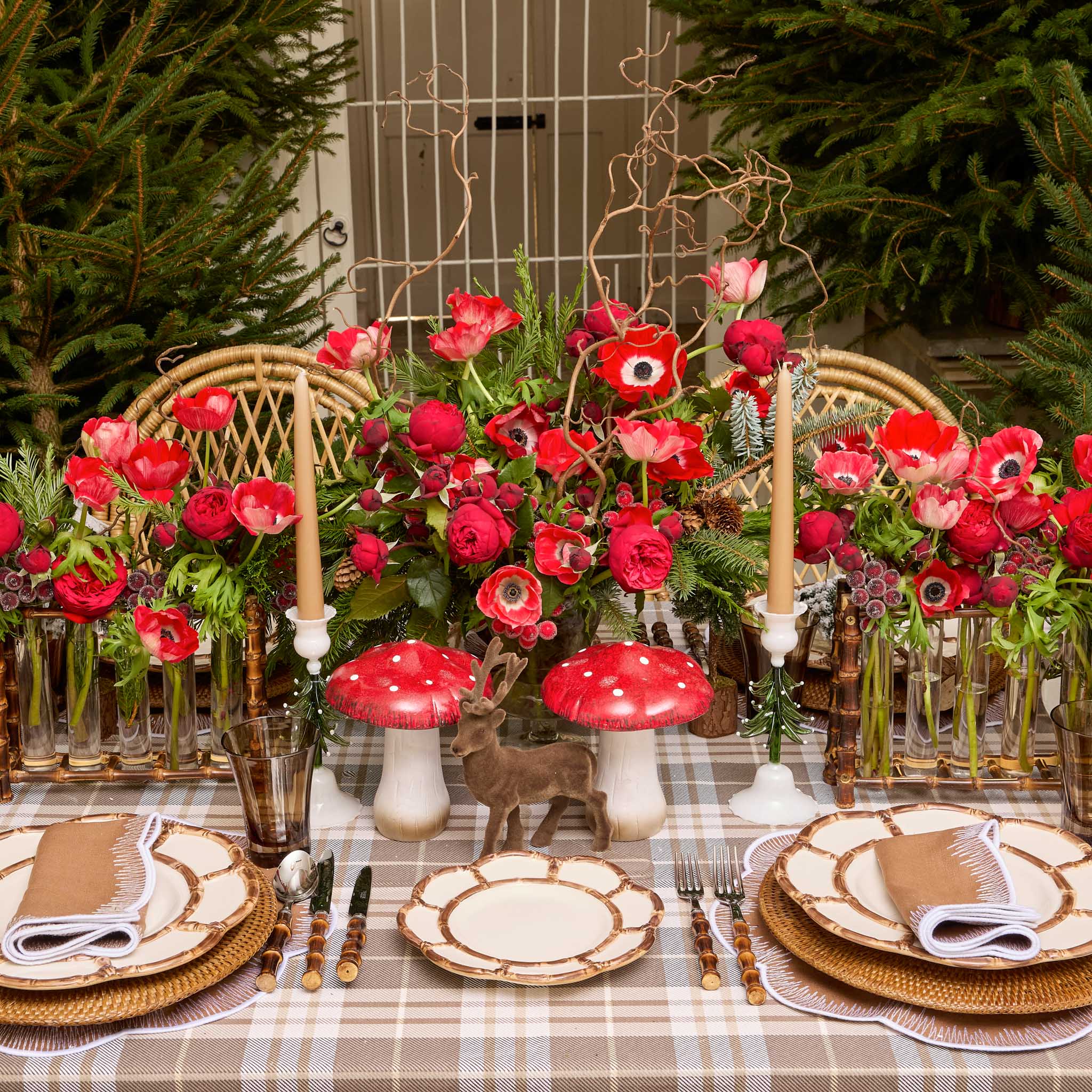 Brown Rattan Charger Plates (Set of 4) - Image 16