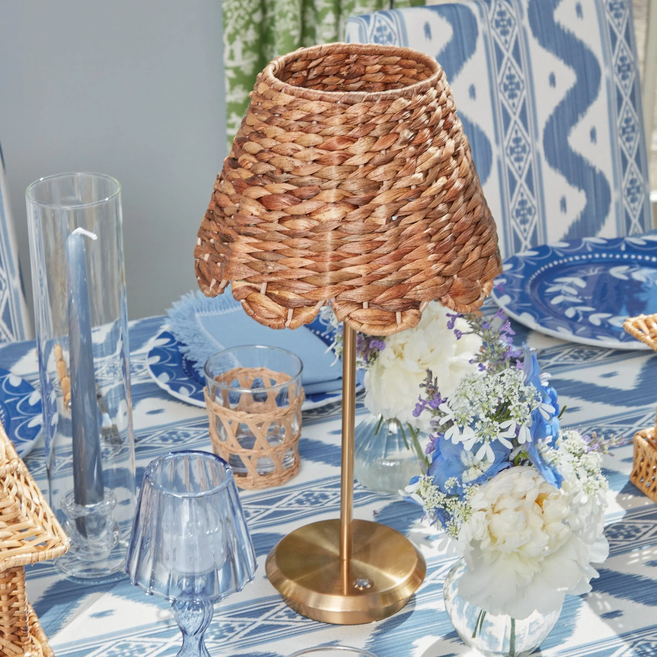 Natural Seagrass Lampshade (24cm) - Image 22