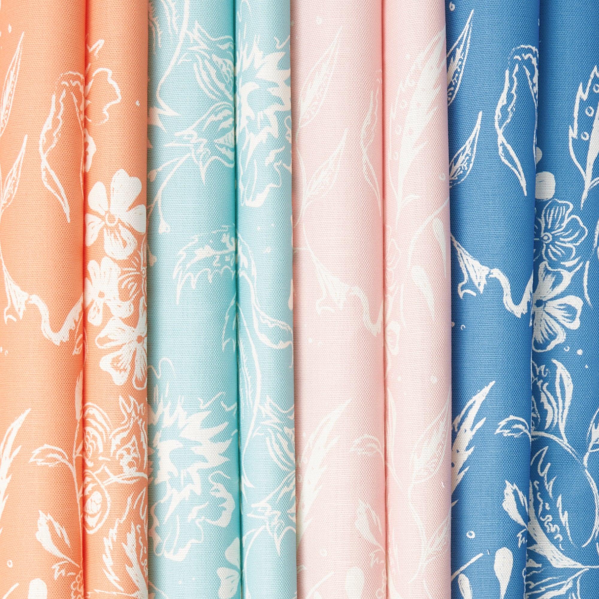 Turquoise Chelsea Square Fabric - Image 5