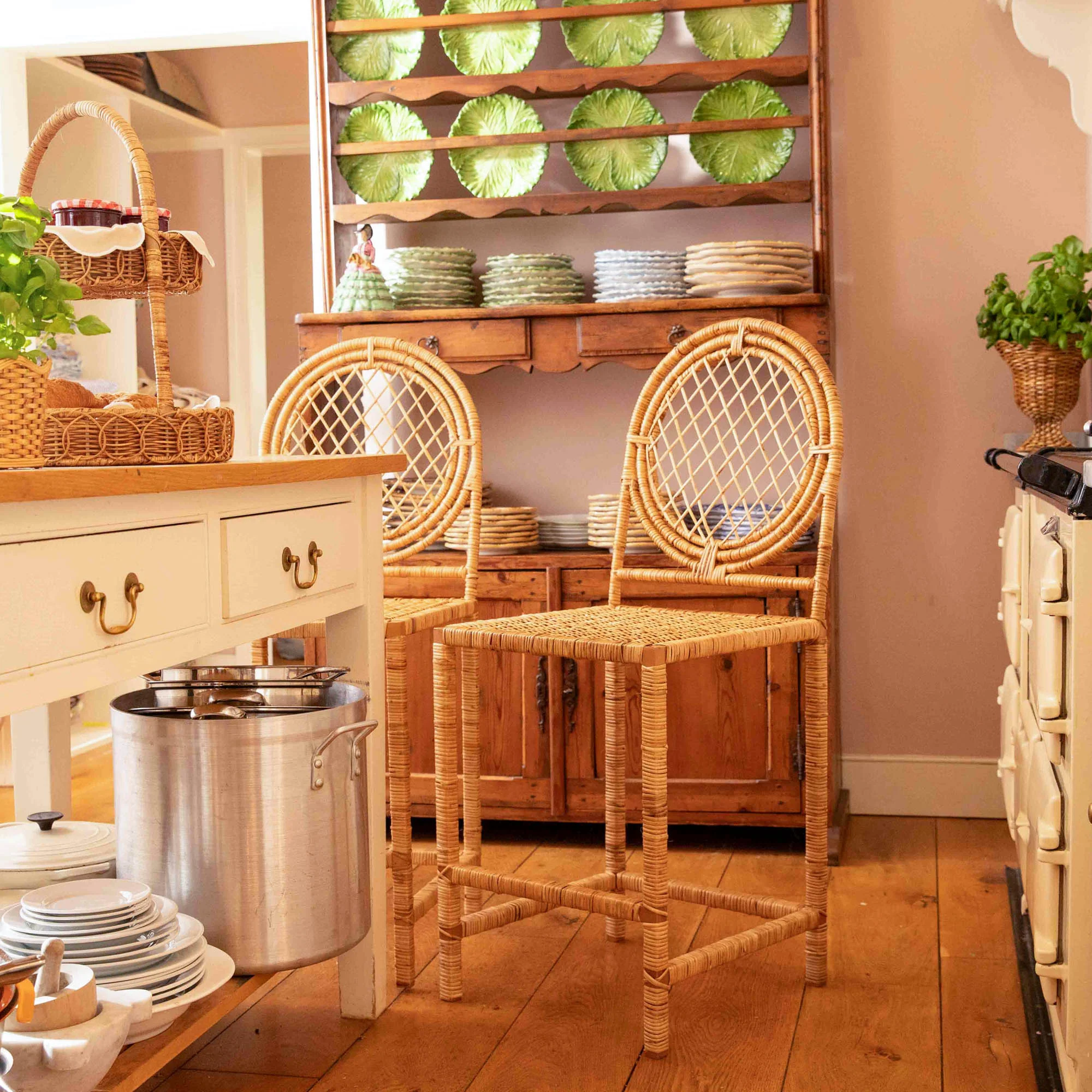 Vivienne Rattan Bar Stool - Image 3
