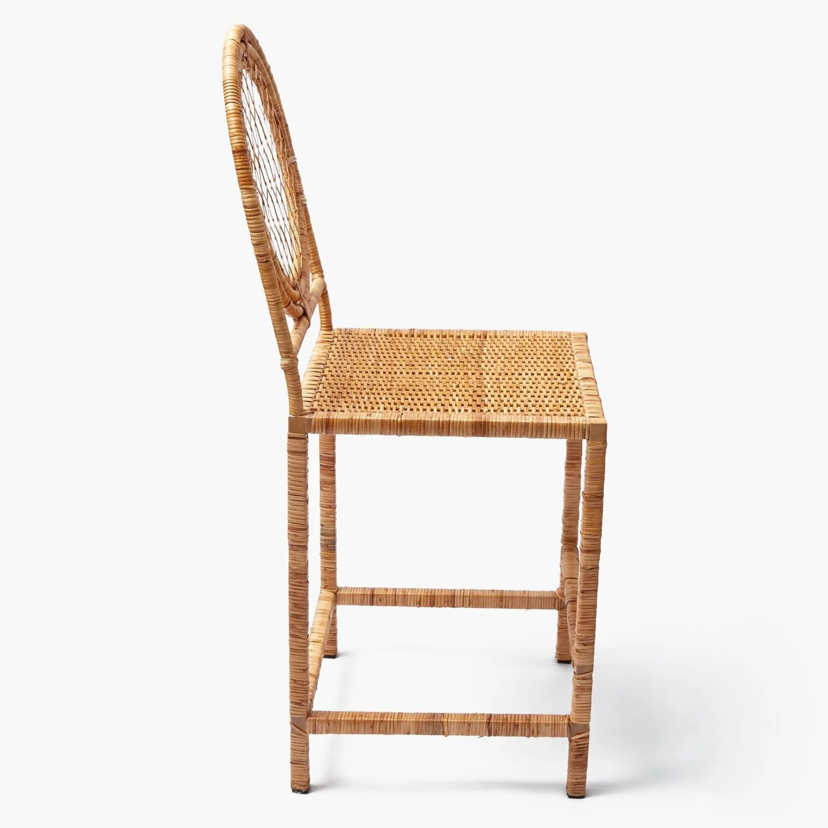 Vivienne Rattan Bar Stool - Image 8