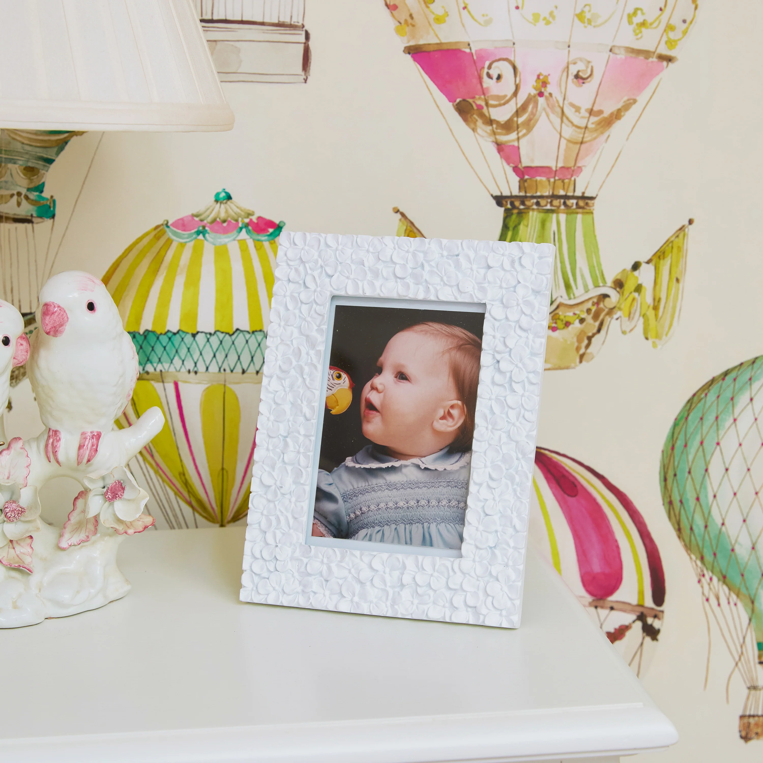 White Hydrangea Photo Frames (Set of 2) - Image 5