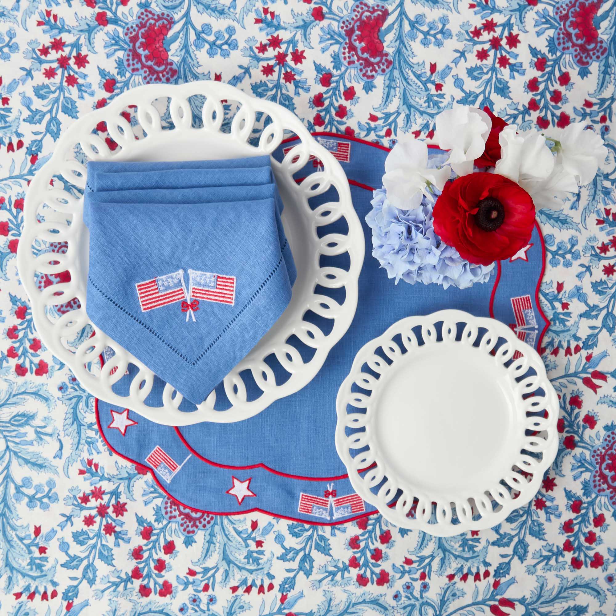 White Lace Starter Plate - Image 13