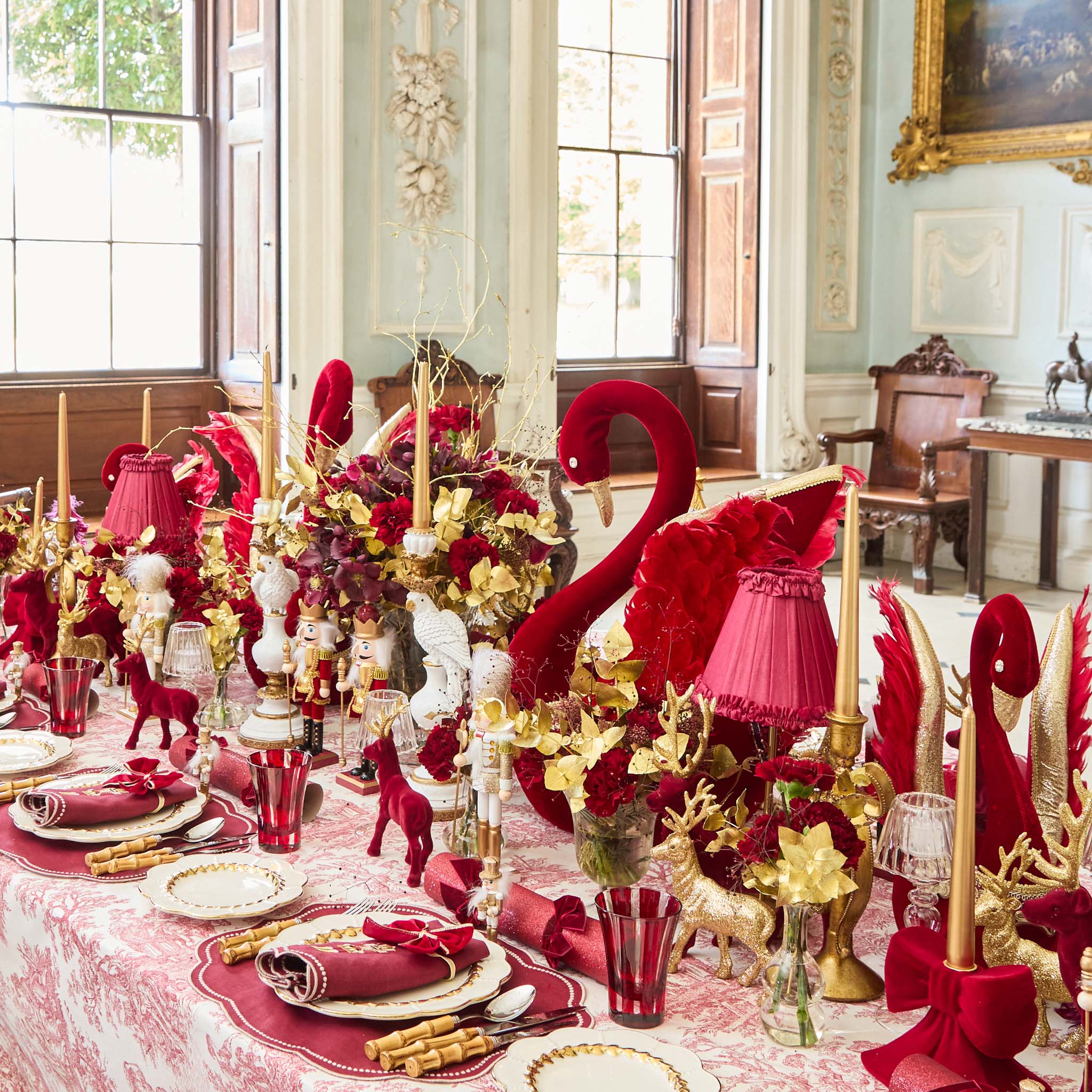Claudette Toile Tablecloth - Image 12
