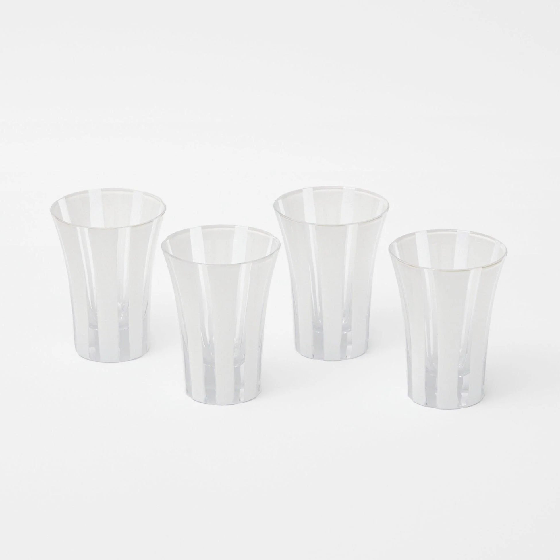 White Positano Glasses (Set of 4) - Image 5