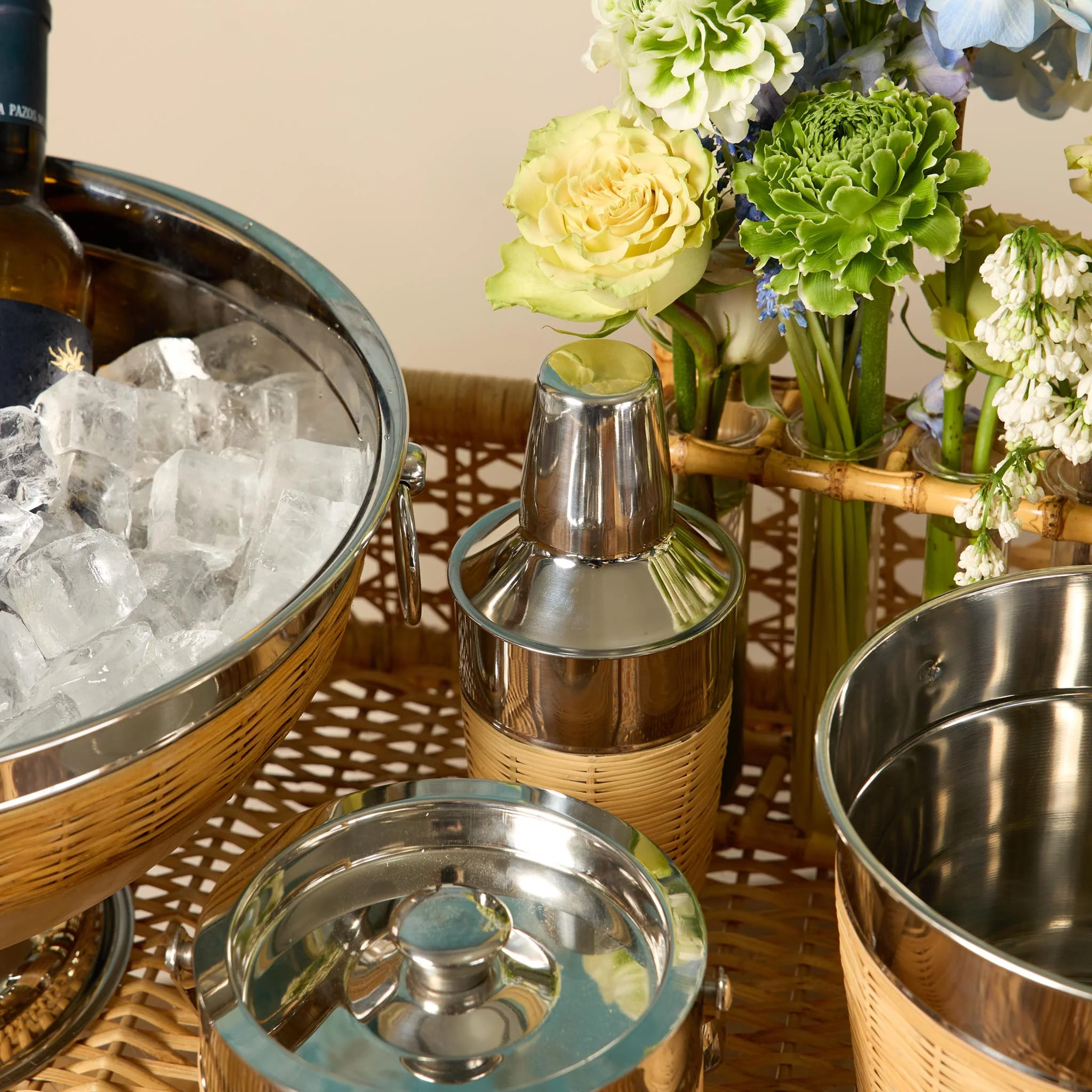 Wicker Cocktail Shaker - Image 3