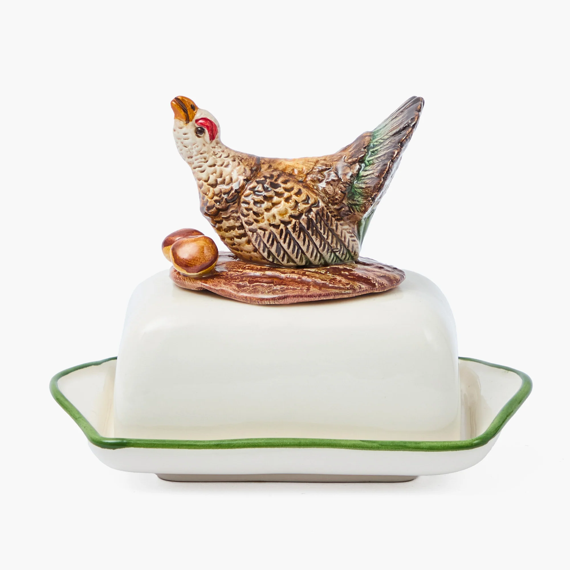 Wood Grouse Butter Dish - Image 2